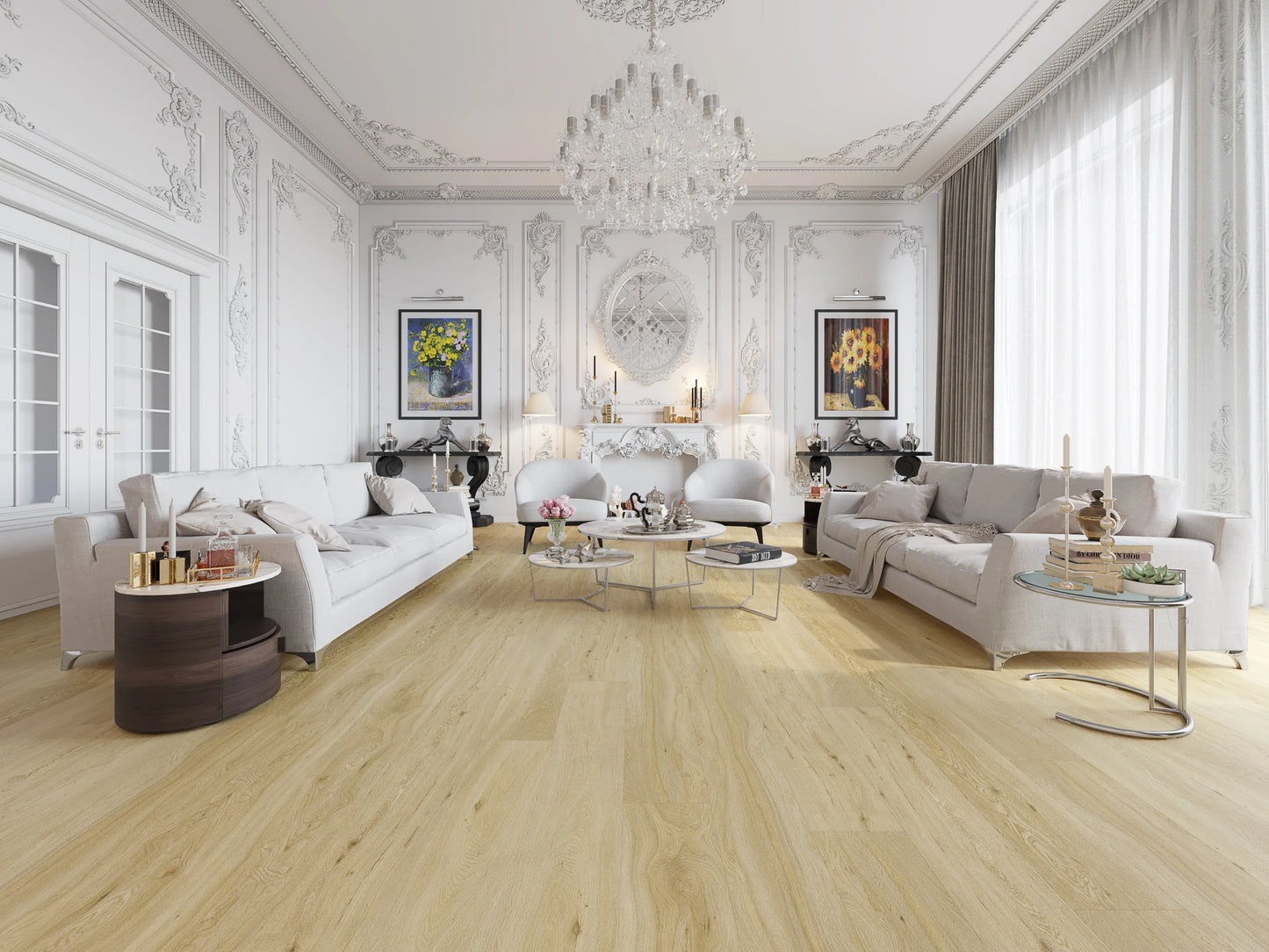SPC 5.2/0.3x181x1220(1mm IXPE), V-5Gi Natural Oak