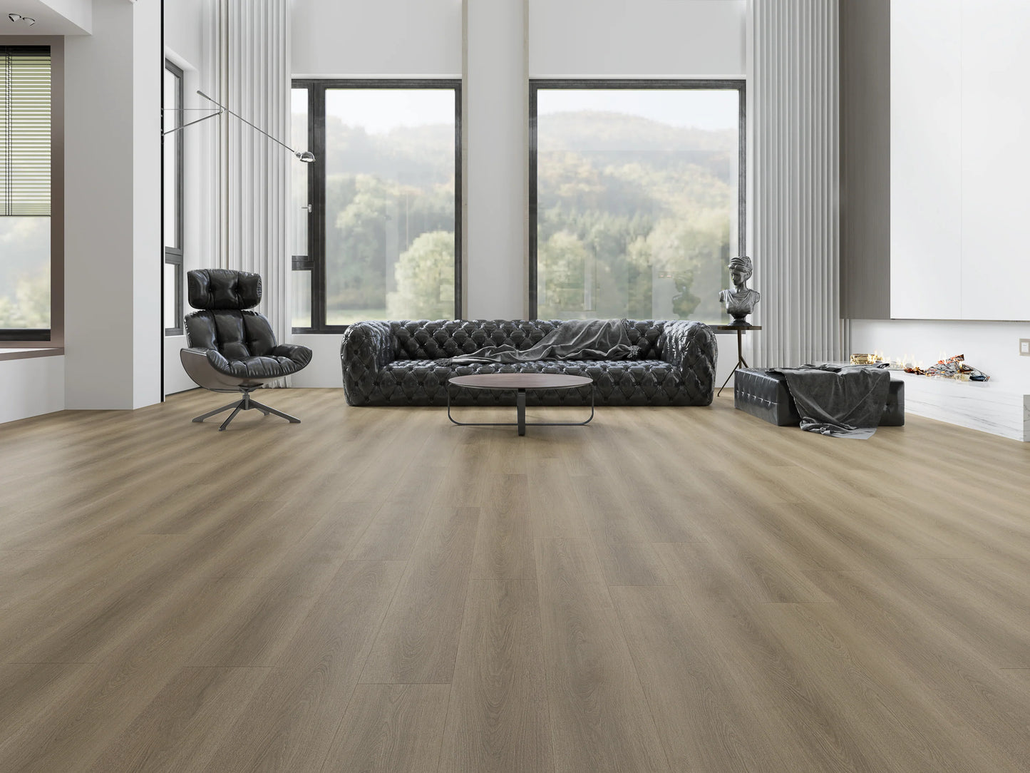 SPC 5.2/0.3x181x1220(1mm IXPE), V-5Gi Grey Oak