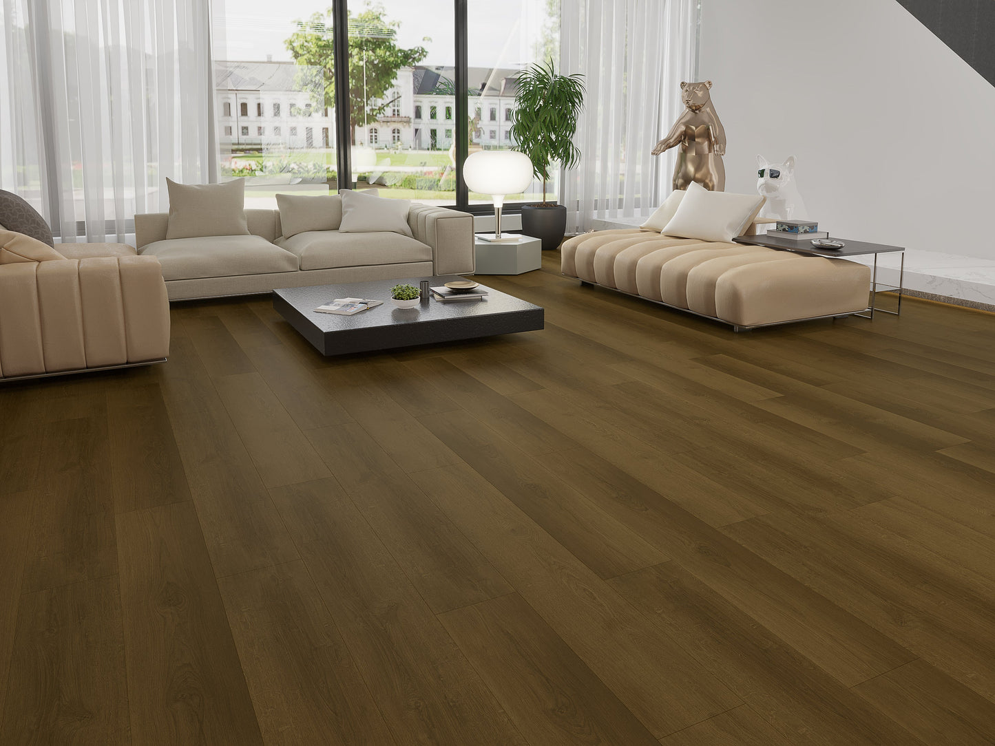 SPC 5.2/0.3x181x1220(1mm IXPE), V-5Gi Mocha Oak