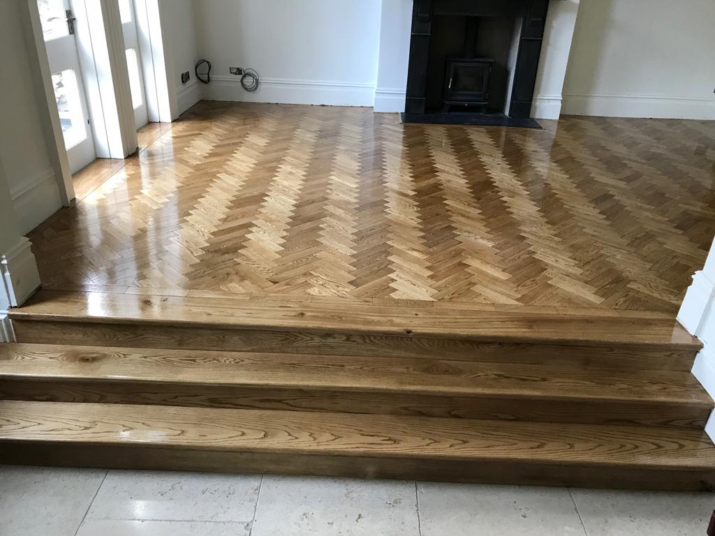 Oak Steps and Risers