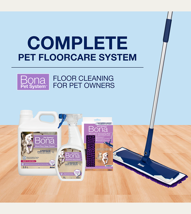 Bona Pet System™ Wood Floor Deep Cleaner Spray 1L