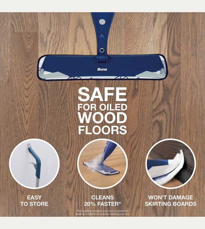 Bona Premium Spray Mop for Oiled Wood Floors